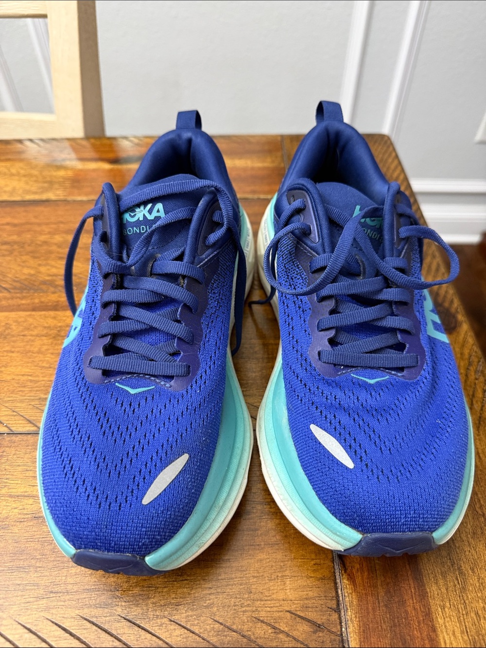 Hoka Women’s Running Shoes - Blue and Teal